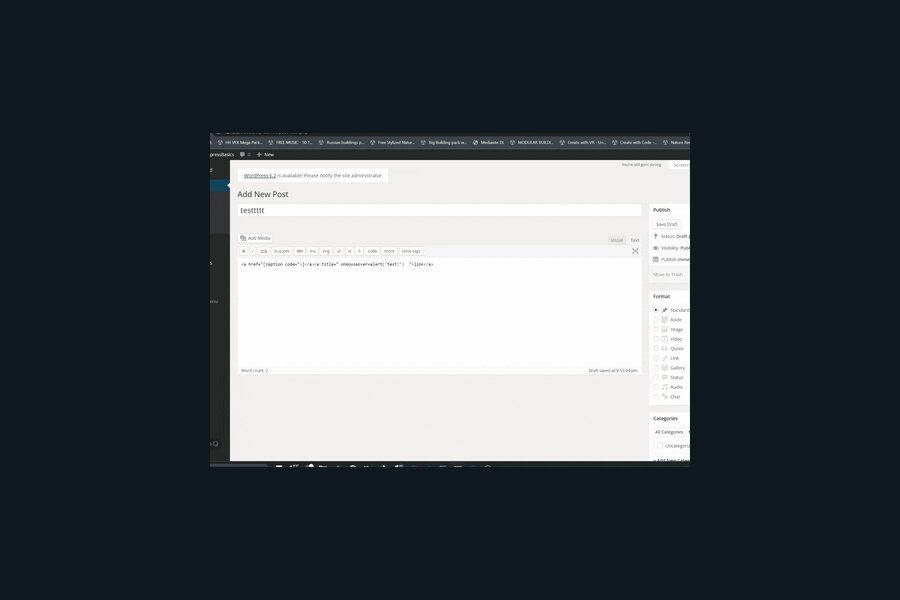 Web security exercise